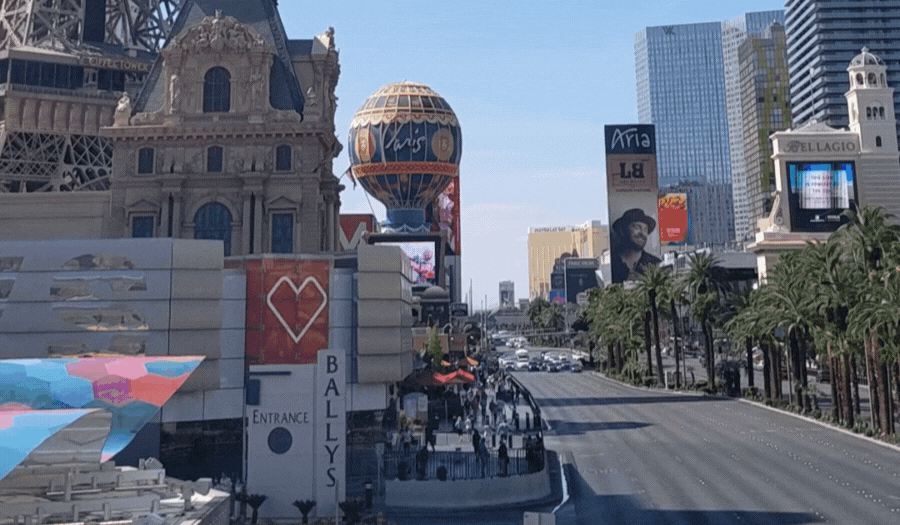 Timelapse of the Las Vegas Strip
