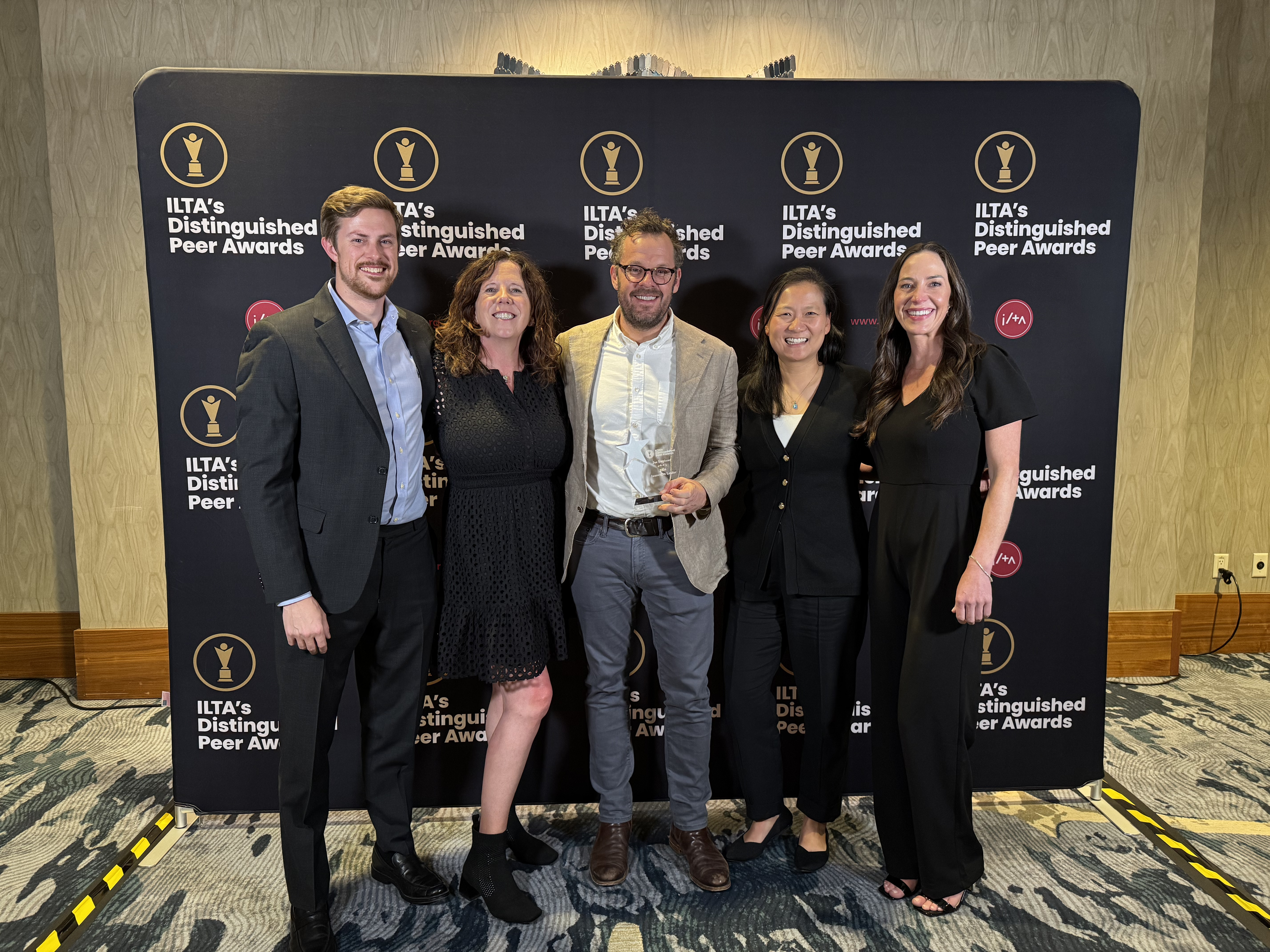 JoeStephensILTAaward_StenoTeam