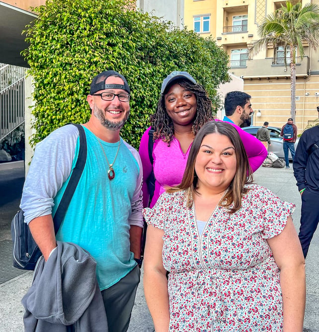 Justin, Shantay, and Grisela pose_Saturday, April 30-3