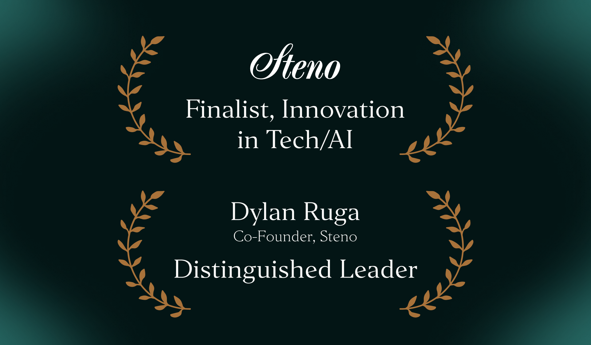 Steno Honored for Innovation, Co-Founder Dylan Ruga Recognized as Distinguished Leader at 2026 California Legal Awards