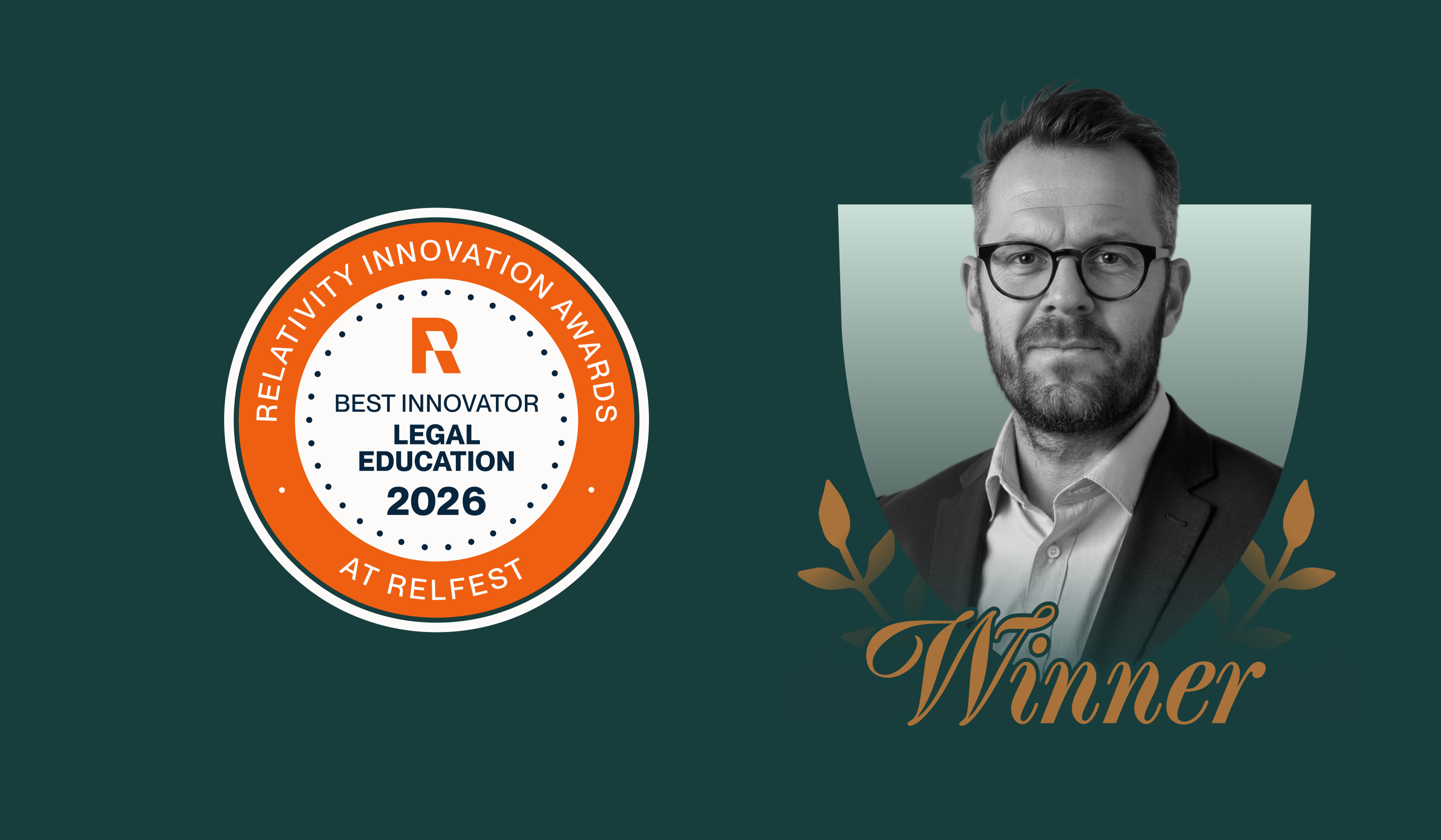 Joe Stephens Named 2026 Relativity Innovation Award Winner for Legal Education