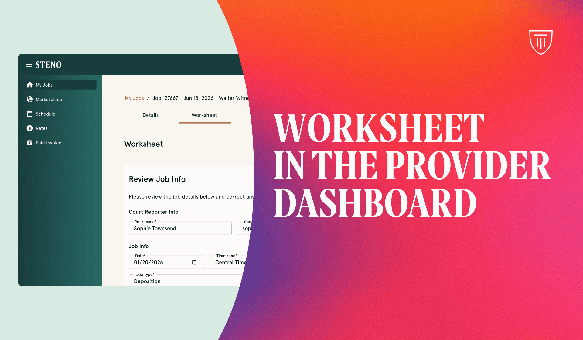 Replace the PDFs: Streamline Your Deposition Worksheets Directly in the Steno Dashboard