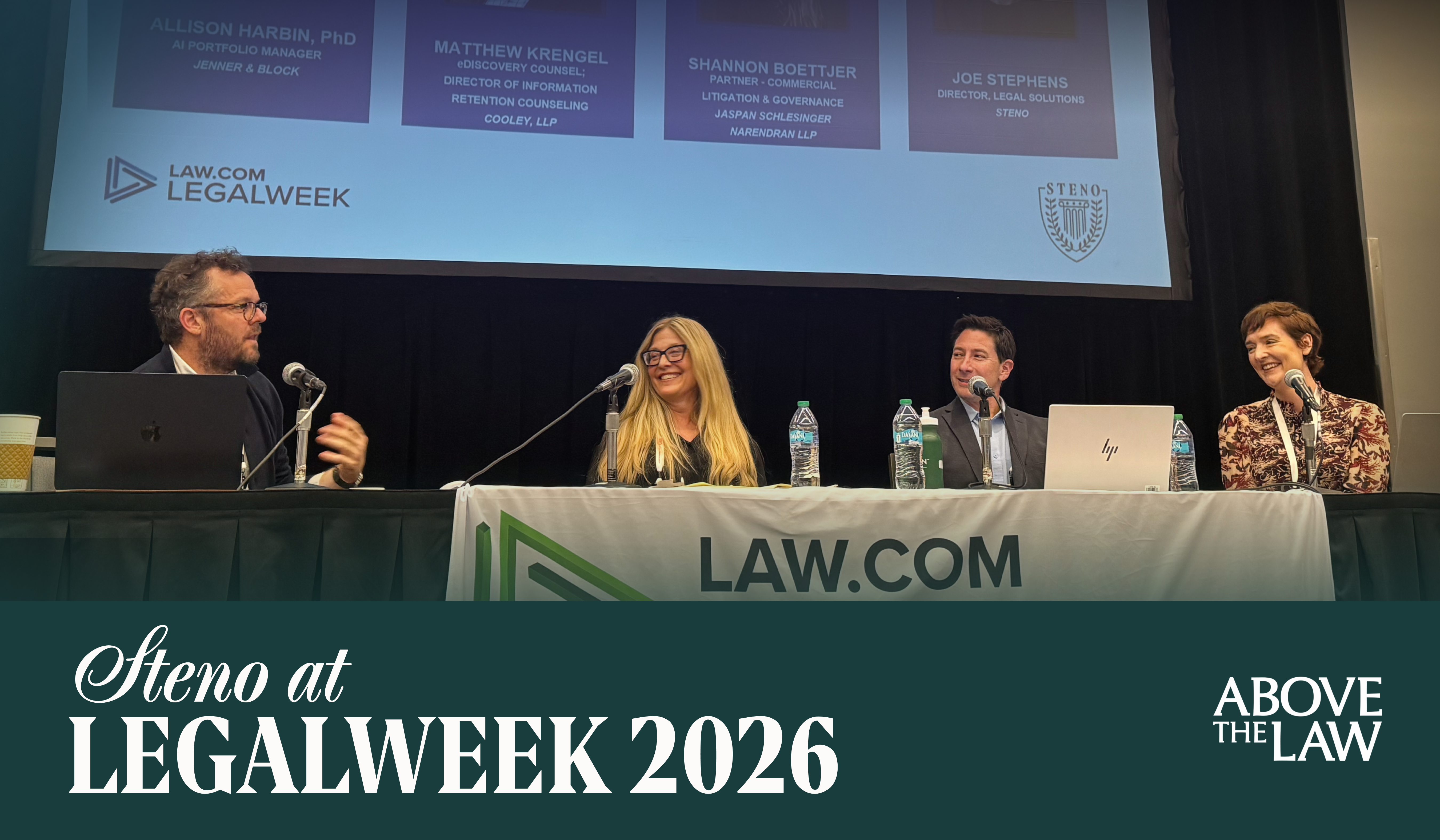 Steno at Legalweek: Above the Law on What AI Competence Actually Means